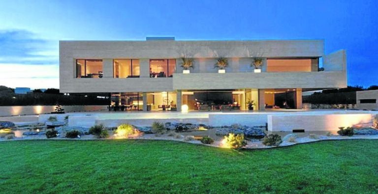 Así luce la casa de Cristiano Ronaldo