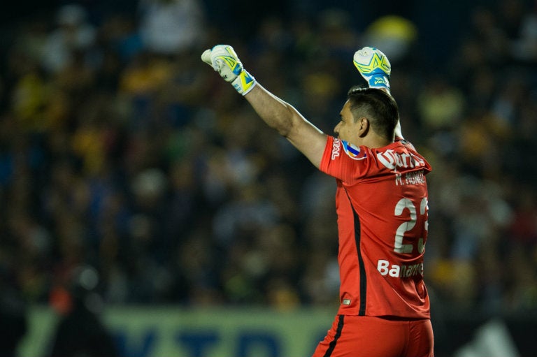 Muñoz festeja gol de América