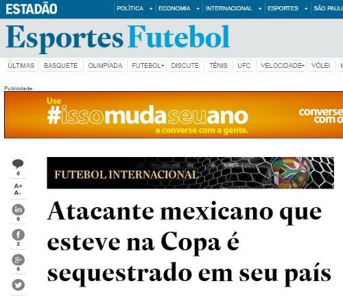 En Portugal no dejaron pasar la terrible noticia