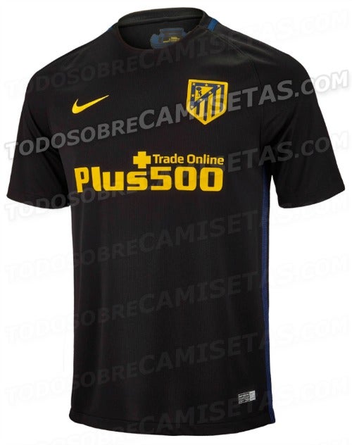 La nueva playera de visitante del Atlético de Madrid