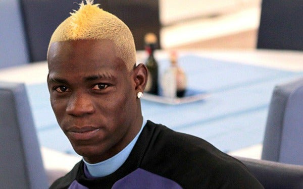 Balotelli, amante de los looks extravagantes