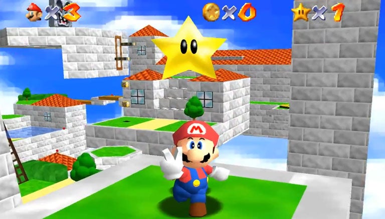  Super Mario 64 is released on June  23, 1996 and it becomes a success 