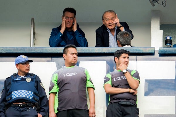 Álvarez durante un partido de La Máquina en el estadio Azul