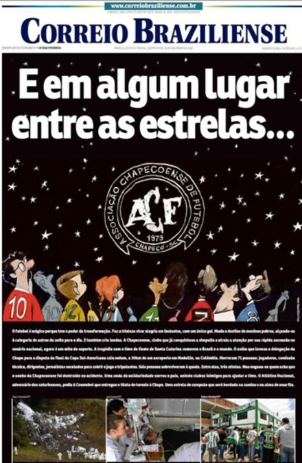 "En algún lugar de las estrellas", dicen en Brasil