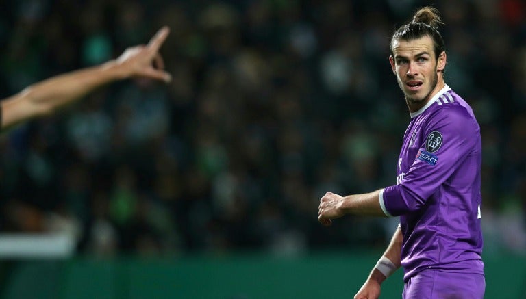 Gareth Bale en un partido del Madrid