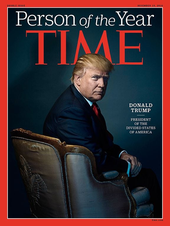 Donald Trump es la portada de Time y persona del año 