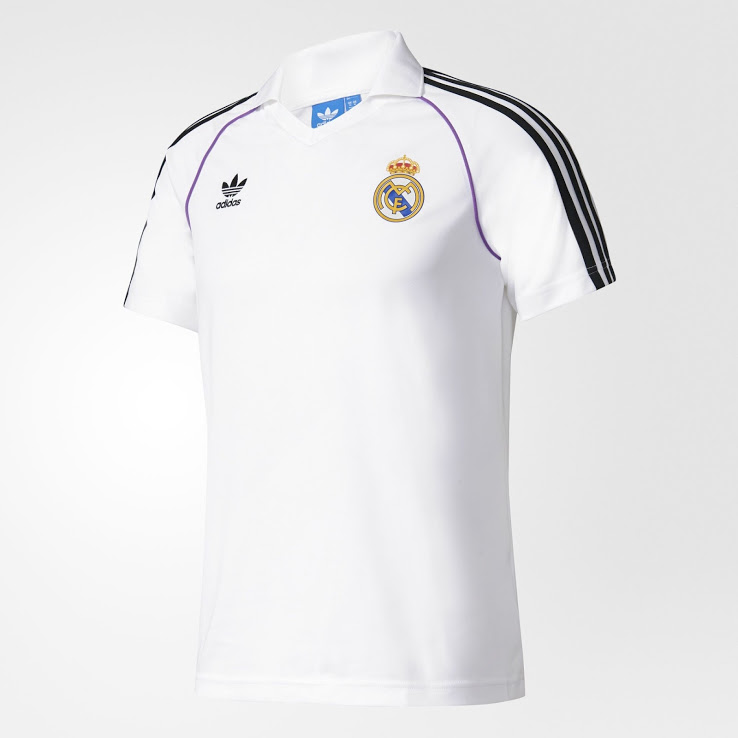 La indumentaria Adidas Originals del Real Madrid