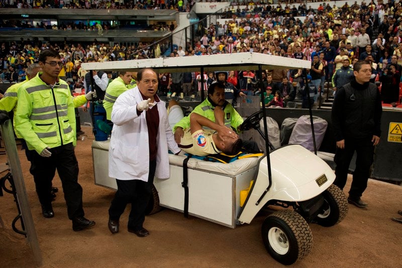 Bruno Valdez es trasladado en el 'carrito de las desgracias'