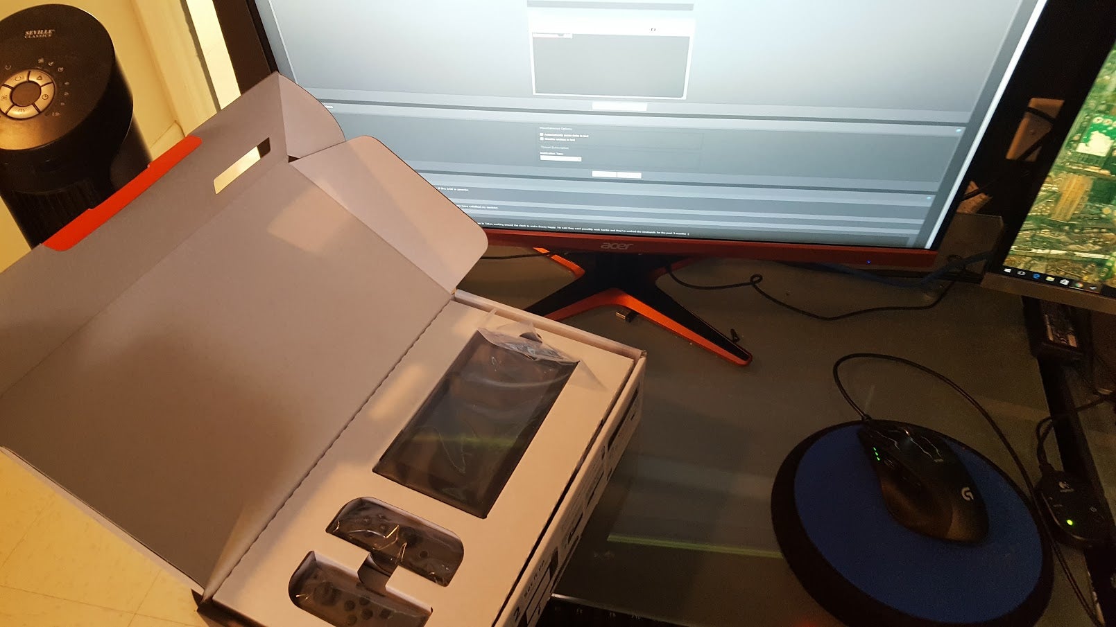 Así luce el pack de Nintendo Switch con sus accesorios