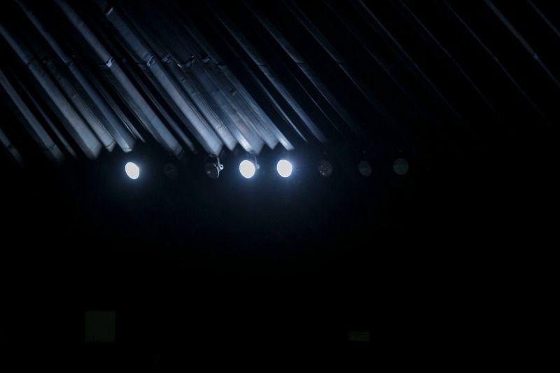 Las lámparas en el Estadio Jalisco