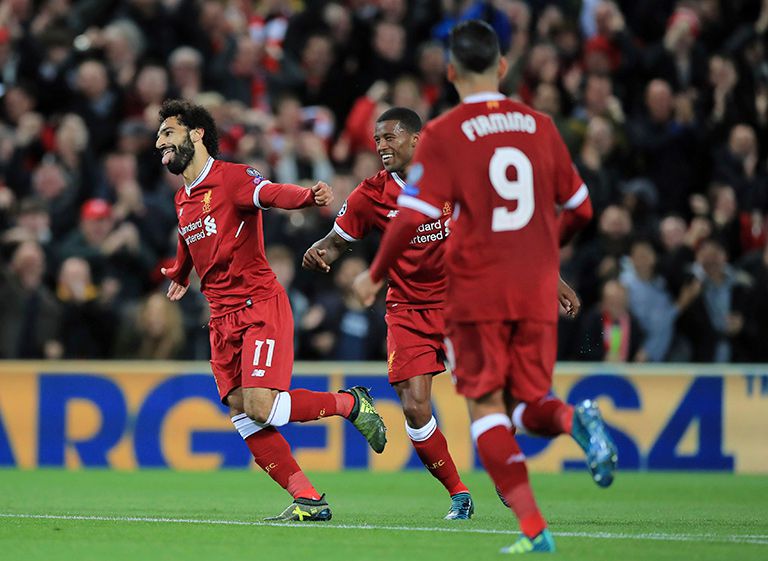Salah puso en ventaja al Liverpool