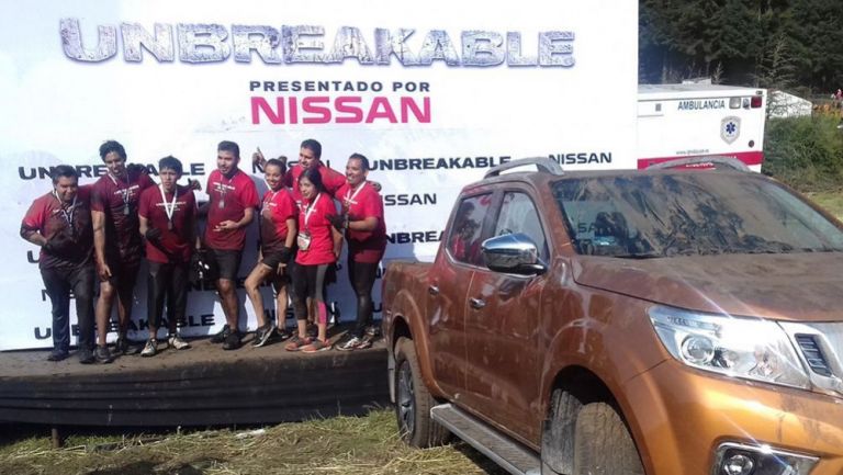 Participantes de la carrera Nissan Unbreakable