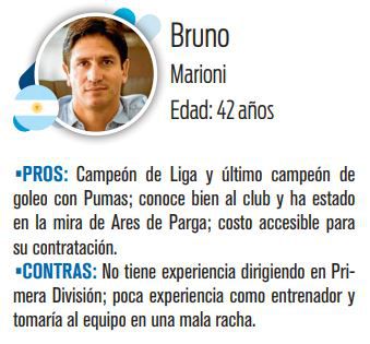 Bruno Marioni, actual entrenador de los Venados de Mérida
