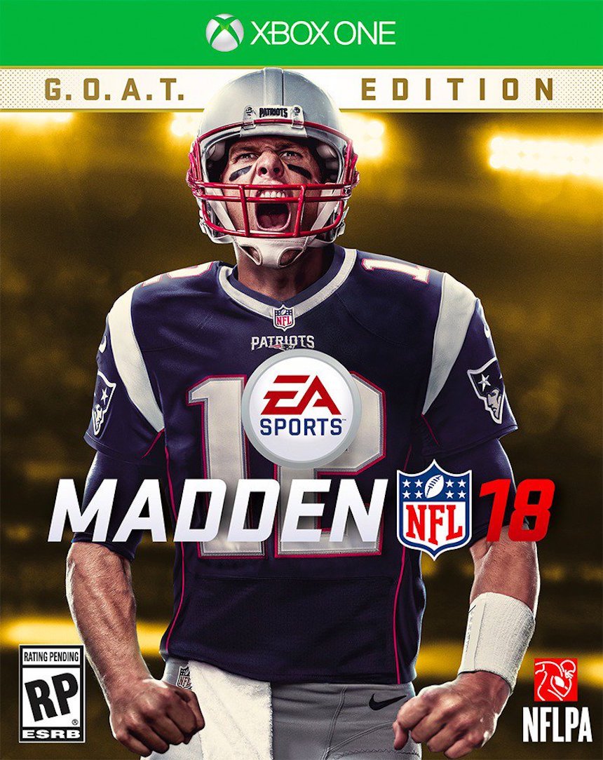 Brady, en la portada del Madden 18