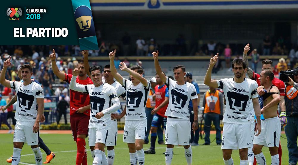 Pumas festeja con su afición el triunfo de la J15