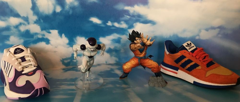 Tenis Yung-1 edición Freezer y  ZX 500 RM versión Son Goku