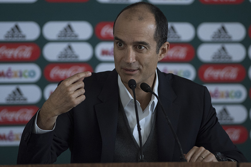Guillermo Cantú, en conferencia de prensa