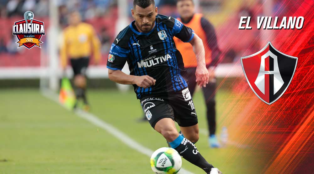 Samudio, durante el duelo contra Pachuca