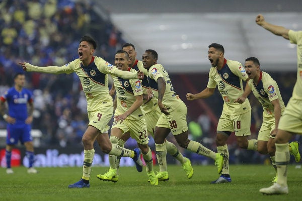 América celebra tras conquistar la Final del Apertura 2018