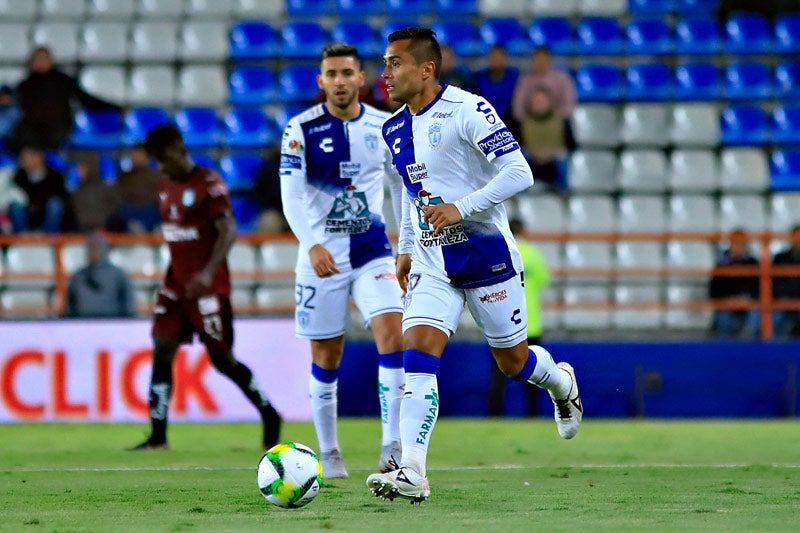 Aris Hernández durante un duelo con Tuzos en el C2019