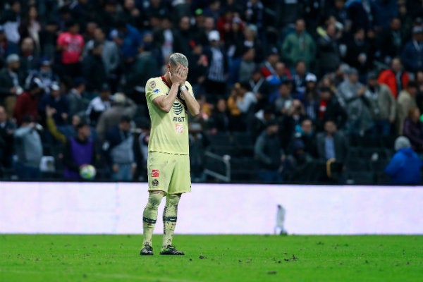 Guido Rodríguez en lamento tras caer ante Rayados