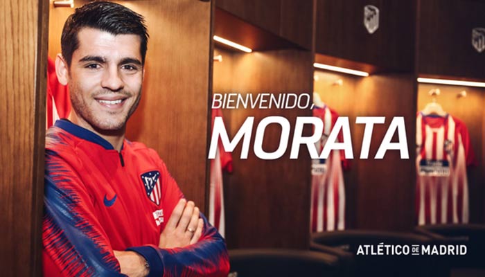 Bienvenida del Atlético de Madrid a Morata 