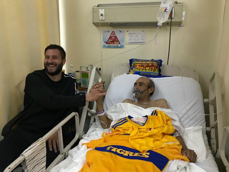 Gignac visita Martín Jiménez