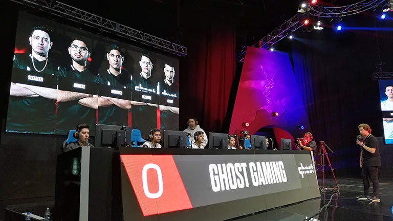 Ghost Gaming, durante la partida contra OpTic