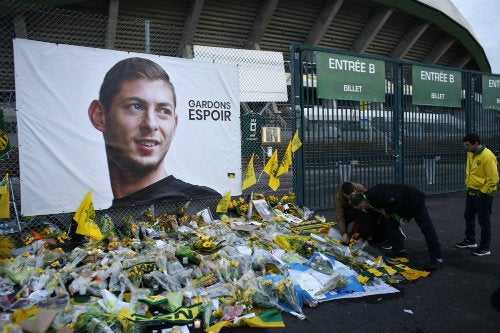 Espacio dedicado a Sala en el Stade de la Beaujoire 