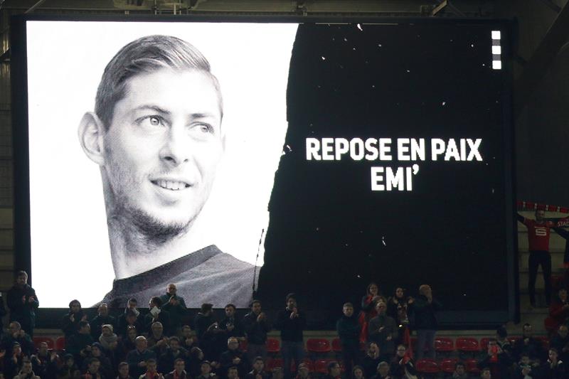 Imagen en memoria de Emiliano Sala