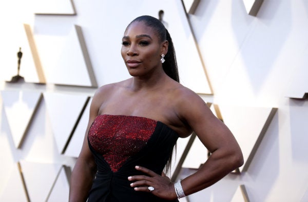 Williams en la alfombra roja de los premios Óscar