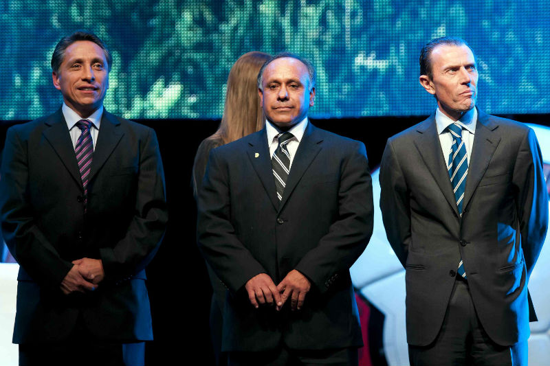 Manuel Negrete, Roberto Carlos y Emilio Butragueño