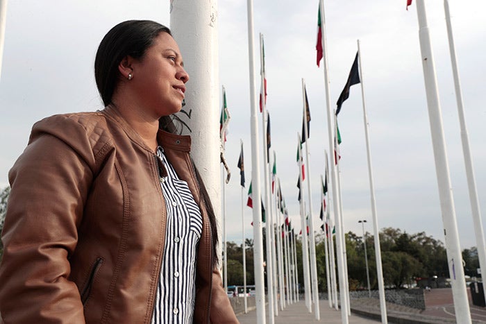 La DT posa en el Estadio Olímpico Universitario