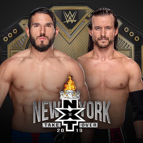 Promocional de la lucha por el campeonato de NXT