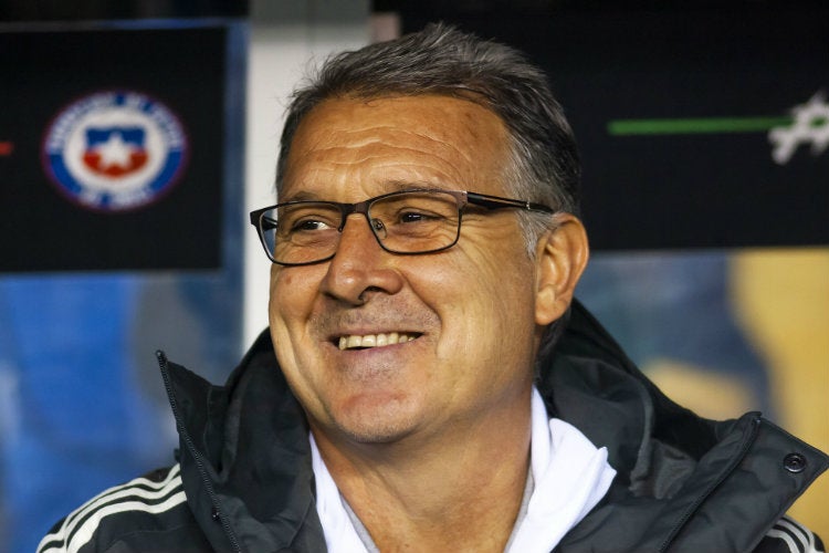 Gerardo Martino, satisfecho con el triunfo ante Chile