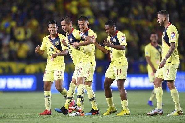 América celebra una anotación frente a Atlas 