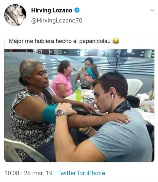 Meme publicado en el perfil de Lozano