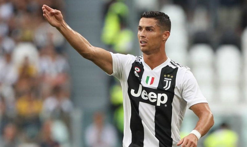 Cristiano Ronaldo con la Juventus