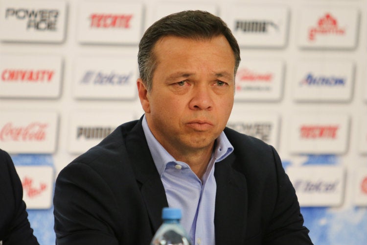 Mariano Varela, durante la presentación de Tomás Boy