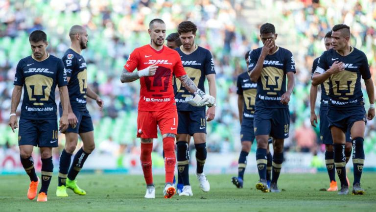 Pumas en lamento tras caer frente a Santos 