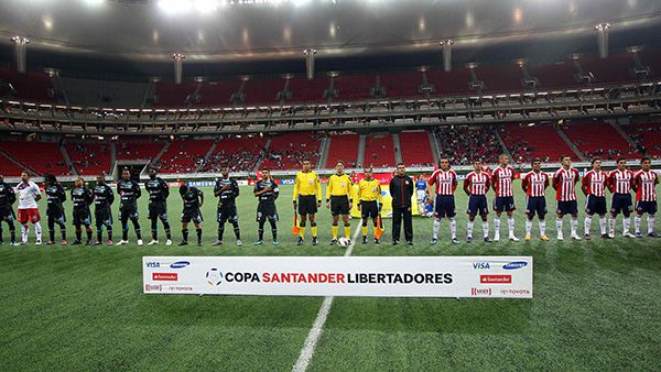 Chivas previo a un partido contra Deportivo Quito 