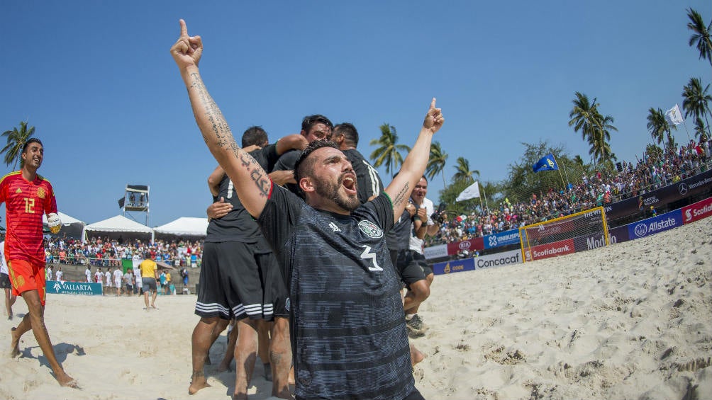 México festeja triunfo vs Estados Unidos