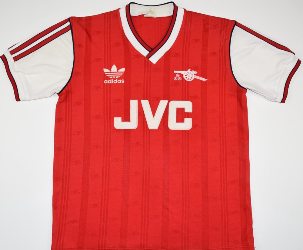 Jersey del Arsenal en la temporada 1986