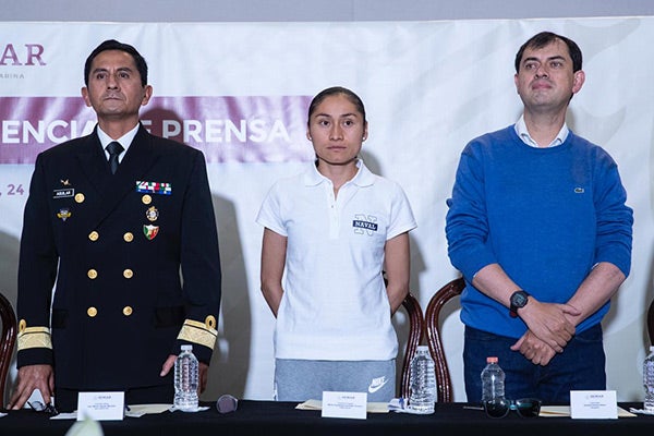 Lupita González, previo a conferencia de prensa