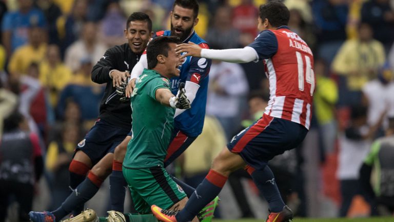 oño celebra el pase a la Final de la Copa MX