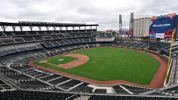 El SunTrust Park, la casa de los Braves de Atlanta