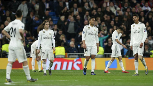 Real Madrid tras caer en Octavos de Final de la Champions League