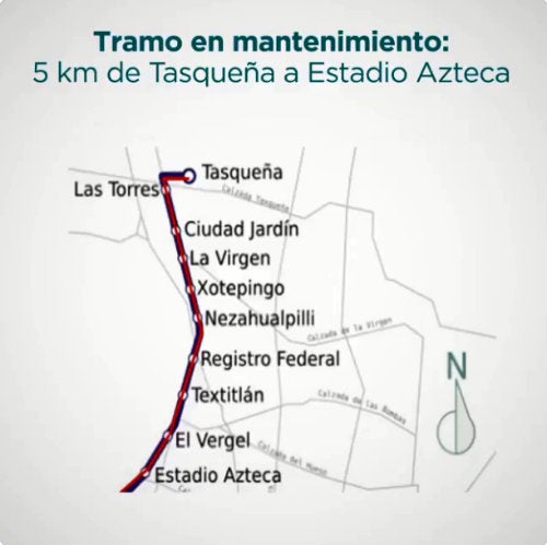 Estaciones que permanecerán cerradas del 1 de julio al 31 de diciembre