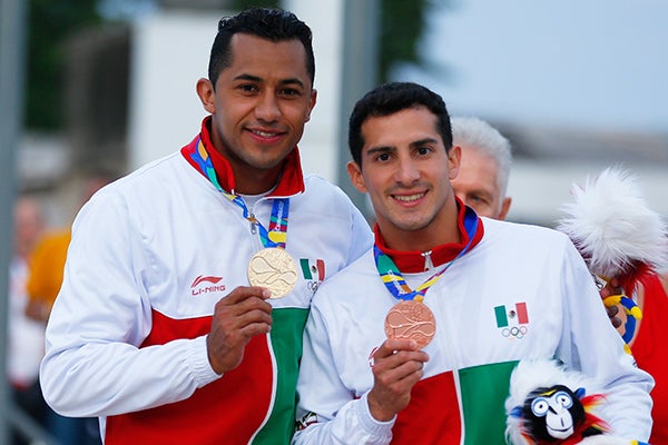 Rommel y Jahir presumen sus medallas en Centroamericanos