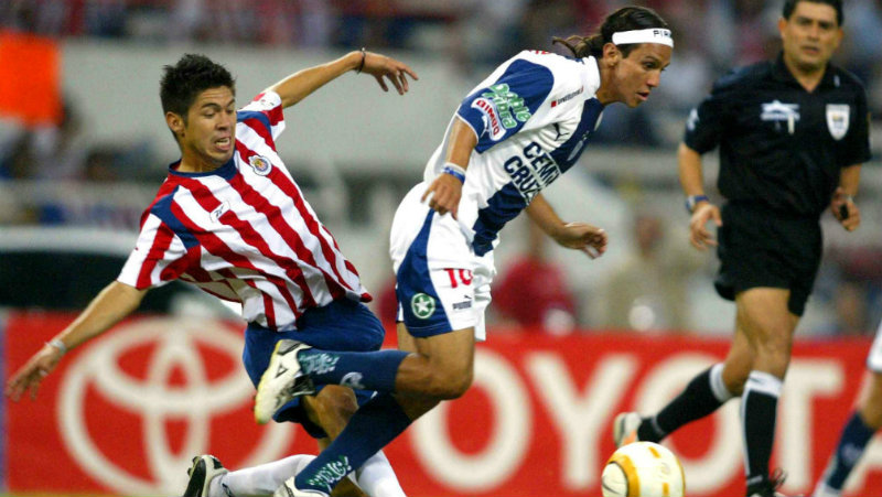 Oribe, durante su primer etapa como jugador de Chivas